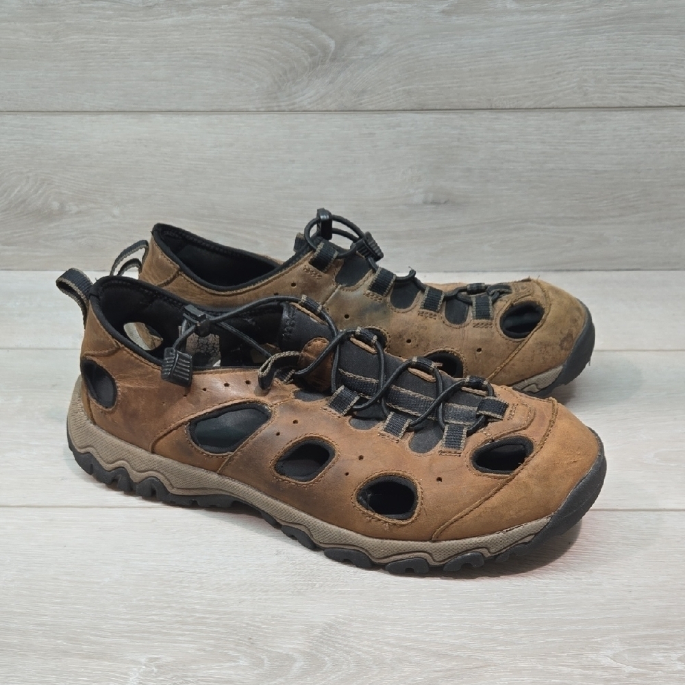 Duluth Trading Men's Brown Outdoor Shoes Slide Sz 12 M